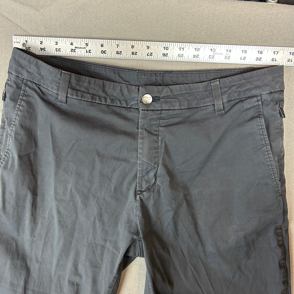 Birddogs Lined Chino Pants Stretch Built-in Liner Mens 36x32 Gray - Picture 4 of 14